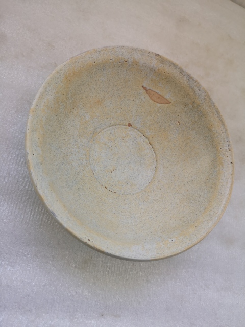 古玩陶瓷景德鎮(zhèn)窯系青白釉斗笠碗拍賣，當(dāng)前價格480元