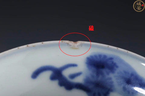古玩陶瓷(優品)清中·青花松鶴延年紋盤拍賣,當前價格0元