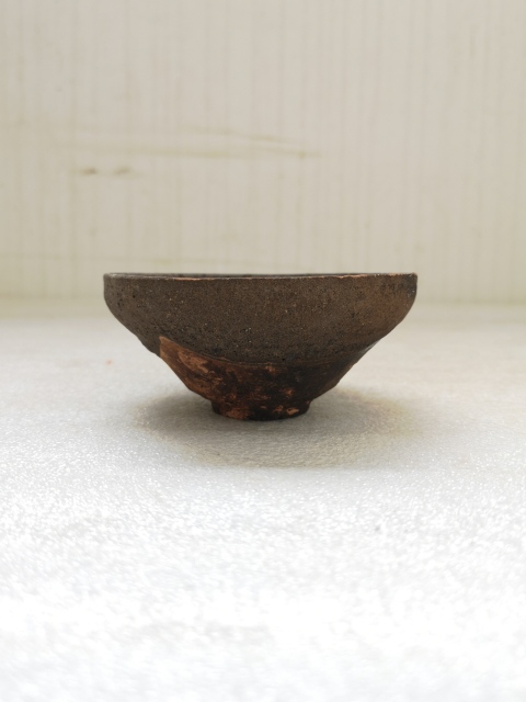 古玩陶瓷褐釉盞拍賣,當前價格850元