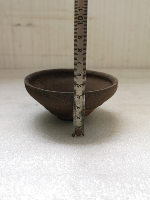 古玩陶瓷褐釉盞拍賣,當前價格850元