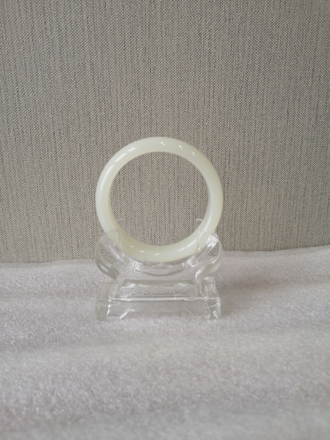 古玩玉器和田玉扁鐲子拍賣,當前價格850元