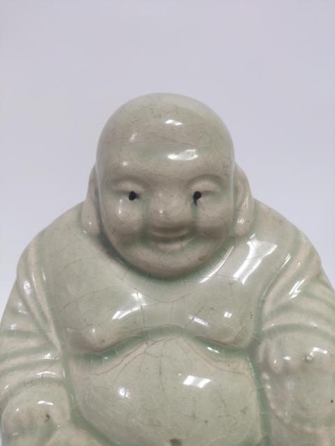 古玩陶瓷彌勒佛塑像拍賣,當前價格369元