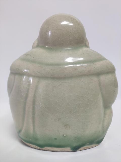 古玩陶瓷彌勒佛塑像拍賣,當前價格369元