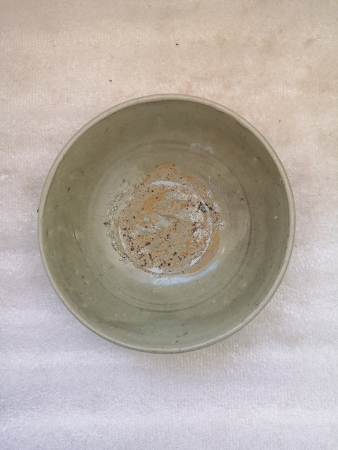 古玩陶瓷青釉碗拍賣，當前價格298元