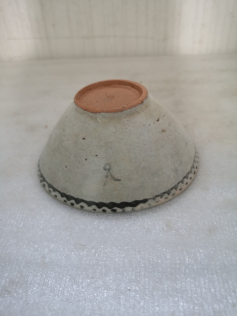 古玩陶瓷晚明景德鎮(zhèn)窯口青花碗拍賣，當(dāng)前價格450元