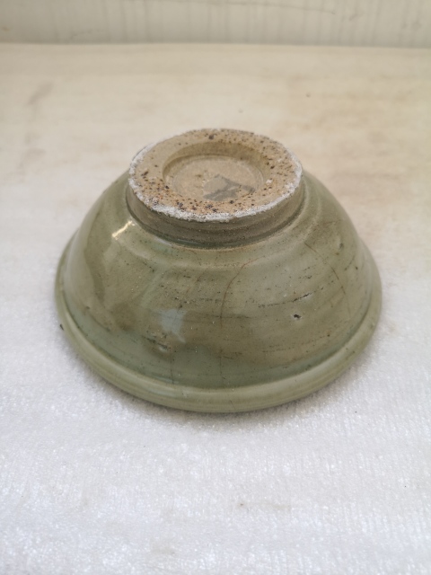 古玩陶瓷青釉碗拍賣，當前價格298元