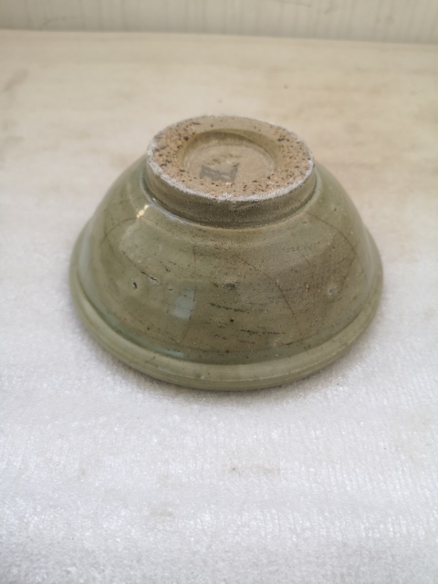 古玩陶瓷青釉碗拍賣，當前價格298元