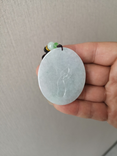 古玩玉器翡翠龍牌拍賣,當(dāng)前價(jià)格450元