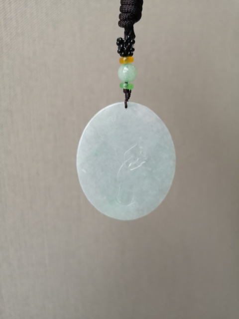 古玩玉器翡翠龍牌拍賣,當(dāng)前價(jià)格450元