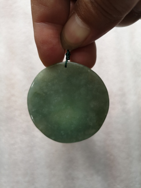 古玩玉器翡翠龍牌拍賣，當前價格550元