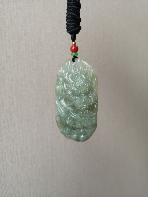 古玩玉器龍牌子拍賣(mài)，當(dāng)前價(jià)格1500元