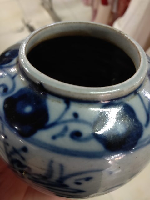古玩陶瓷青花罐拍賣，當前價格400元