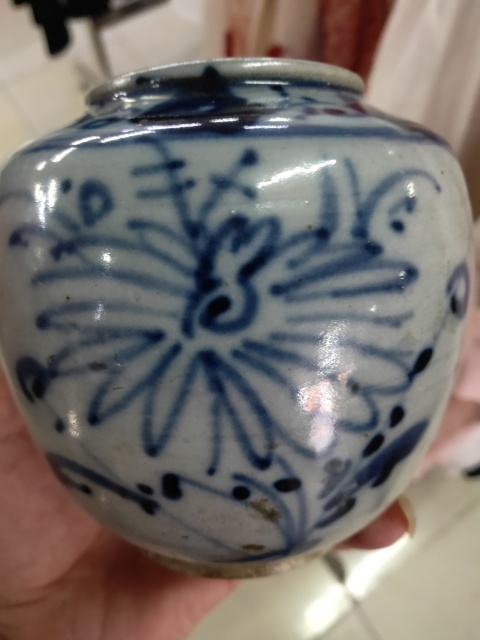 古玩陶瓷青花罐拍賣，當前價格400元