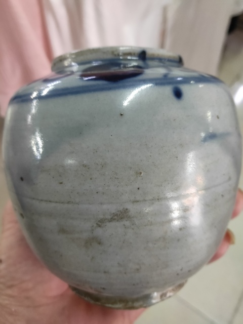 古玩陶瓷青花罐拍賣，當前價格400元
