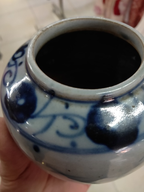 古玩陶瓷青花罐拍賣，當前價格400元