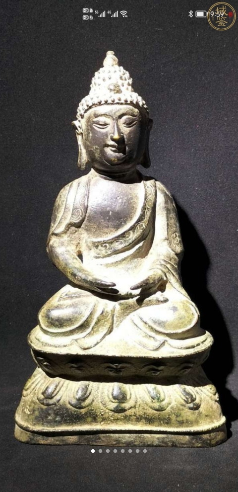 古玩銅器造像拍賣,當(dāng)前價格16000元
