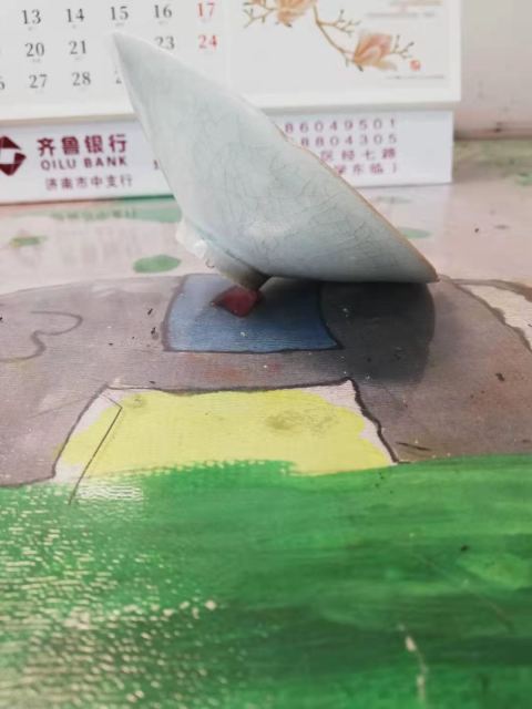 古玩陶瓷景德鎮窯系青白釉刻花盞拍賣，當前價格6666元