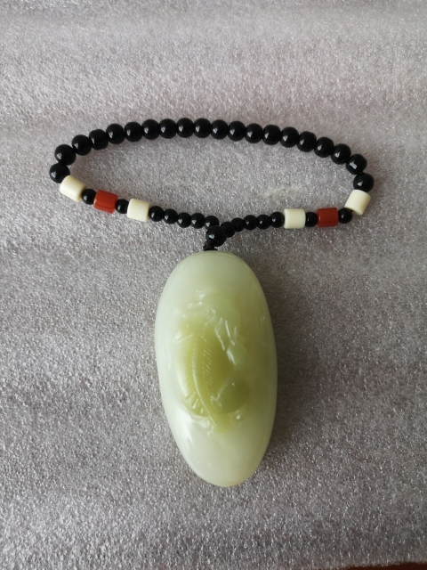 古玩玉器獸墜拍賣(mài),當(dāng)前價(jià)格298元
