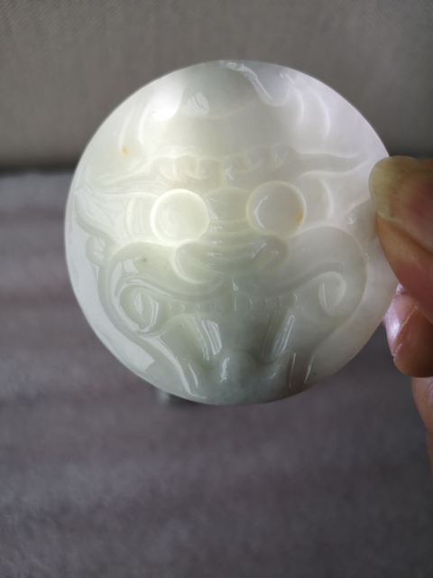 古玩玉器獸面紋帶穿拍賣，當前價格298元