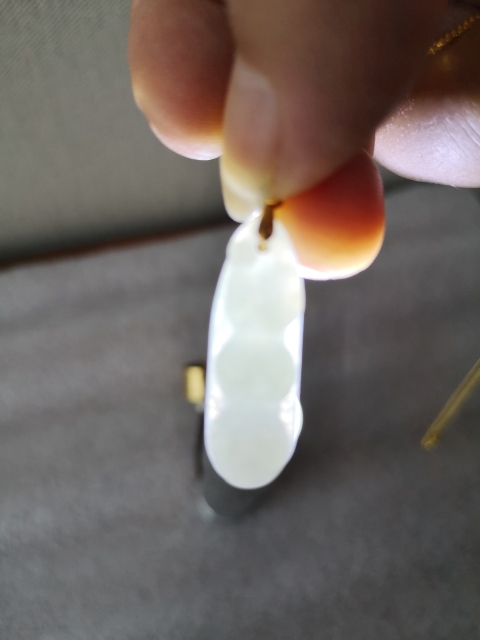 古玩玉器翡翠福豆拍賣，當前價格398元