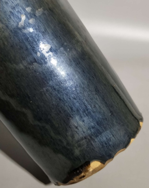 古玩陶瓷磁州窯系兔毫釉梅瓶拍賣,當前價格2888元