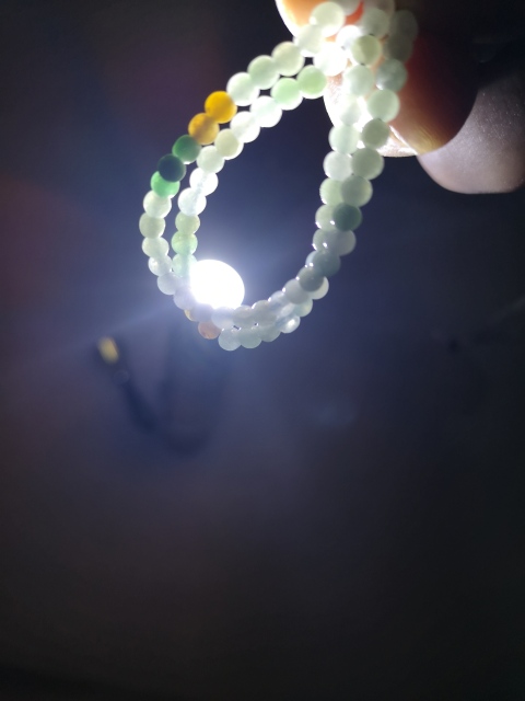 古玩玉器翡翠觀音牌拍賣，當(dāng)前價(jià)格680元