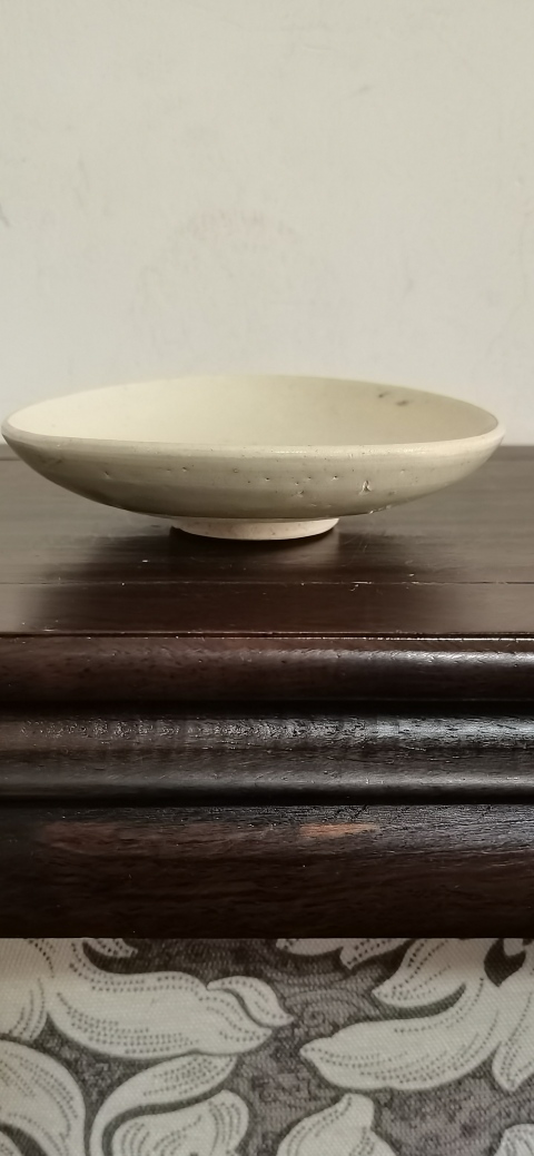 古玩陶瓷景德鎮窯系青白釉盤拍賣，當前價格800元