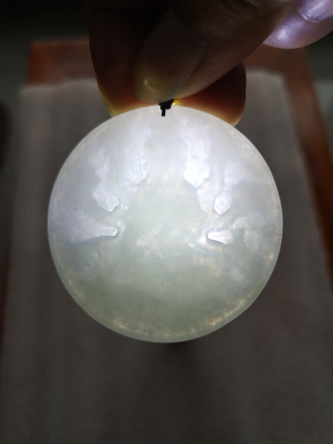 古玩玉器千手觀音牌子拍賣,當前價格1200元