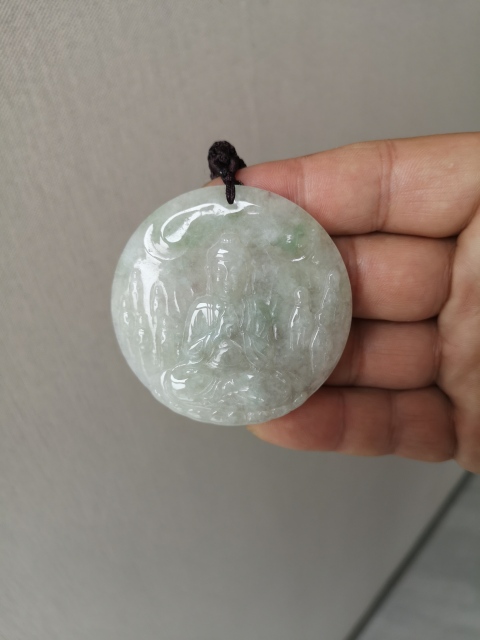古玩玉器觀音牌子拍賣,當前價格567元