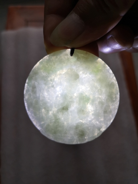 古玩玉器觀音牌子拍賣,當前價格567元