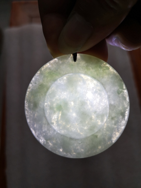 古玩玉器觀音牌子拍賣,當前價格567元