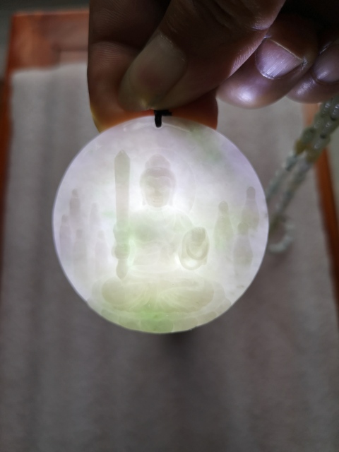 古玩玉器觀音牌子拍賣,當前價格850元