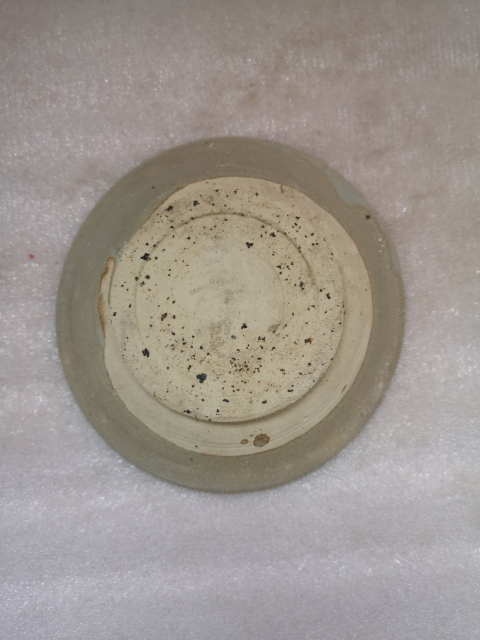 古玩陶瓷景德鎮窯系青白釉折沿盤拍賣，當前價格550元