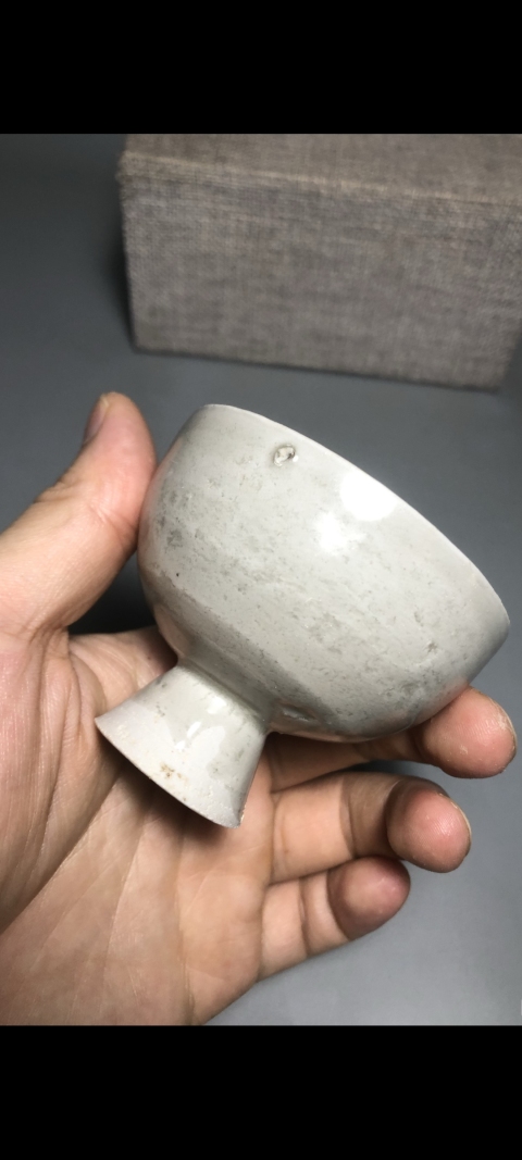 古玩陶瓷【宋代】景德鎮(zhèn)窯系青白釉杯【估價中幾千元】拍賣,當(dāng)前價格999元