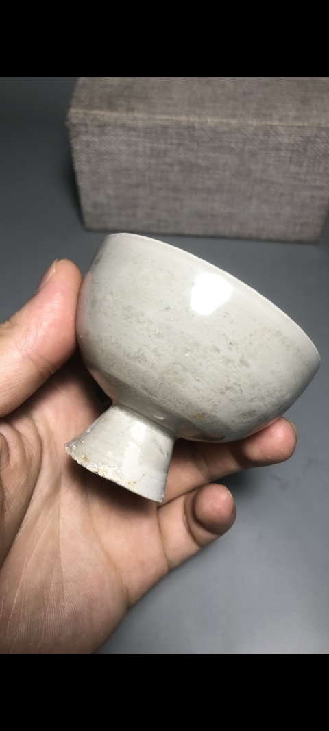 古玩陶瓷【宋代】景德鎮(zhèn)窯系青白釉杯【估價中幾千元】拍賣,當(dāng)前價格999元