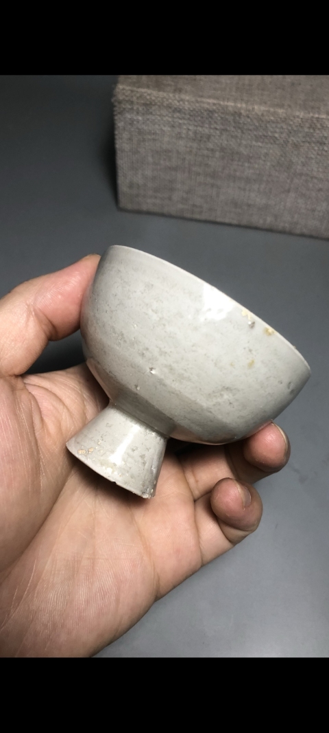 古玩陶瓷【宋代】景德鎮(zhèn)窯系青白釉杯【估價中幾千元】拍賣,當(dāng)前價格999元