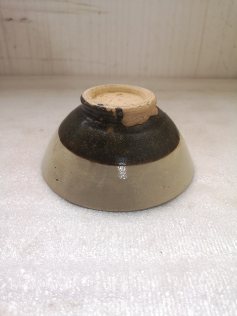 古玩陶瓷磁州窯白釉碗拍賣,當前價格480元