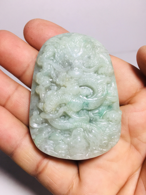 古玩雜項龍紋牌子吊墜拍賣,當前價格299元
