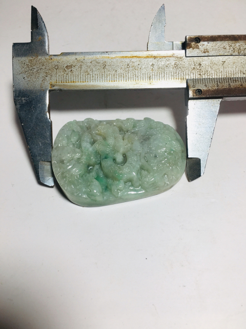 古玩雜項龍紋牌子吊墜拍賣,當前價格299元