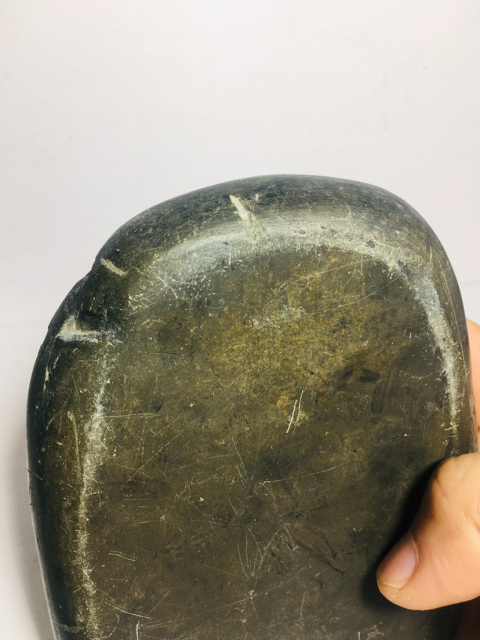 古玩雜項精美荷花紋硯臺拍賣,當前價格1888元