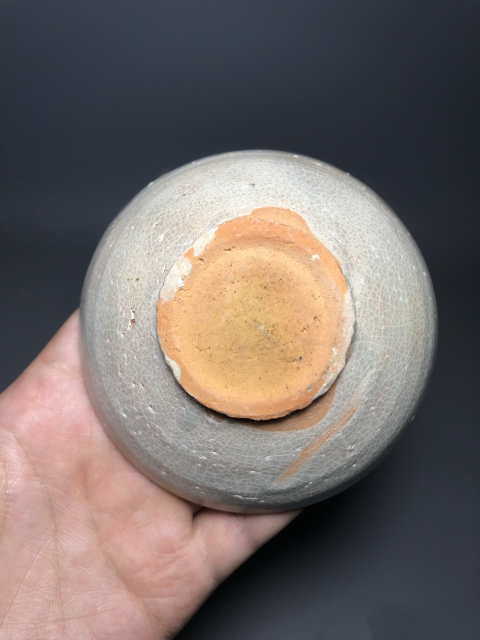 古玩陶瓷【宋代百碎級開片】景德鎮窯系青白釉雞心茶盞【估價大幾千元】拍賣，當前價格969元
