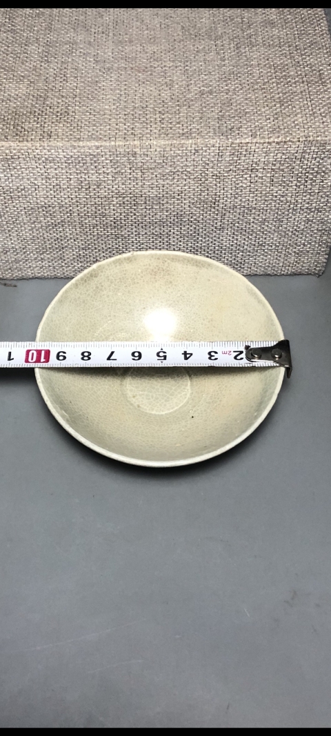 古玩陶瓷【宋代百碎級開片】景德鎮窯系青白釉雞心茶盞【估價大幾千元】拍賣，當前價格969元