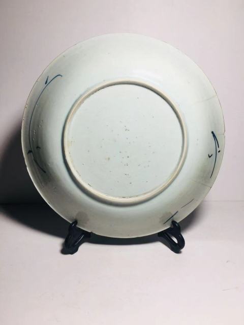 古玩陶瓷（已保真帶證書）雍正秀竹鳳紋青花盤拍賣，當前價格0元
