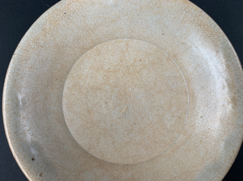 古玩陶瓷宋代·影清盤拍賣，當前價格2500元