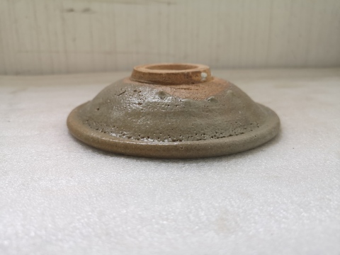 古玩陶瓷景德鎮窯系青白釉唇口盤拍賣,當前價格550元