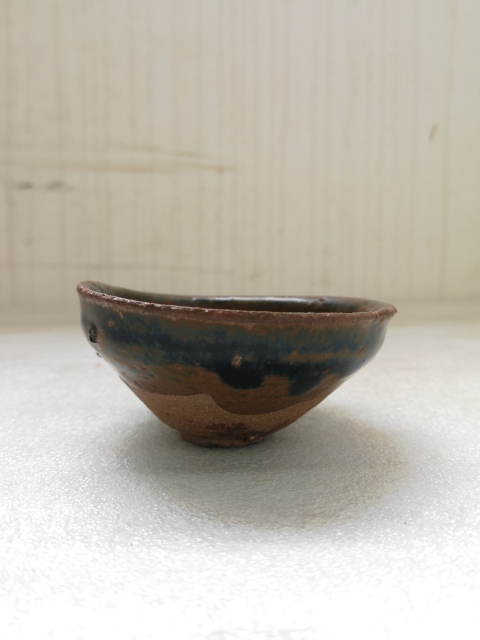 古玩陶瓷建窯系黑釉束口盞拍賣，當前價格580元