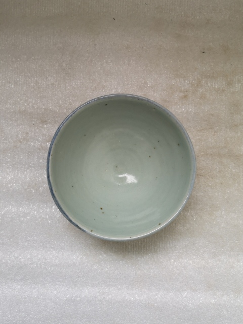 古玩陶瓷青花蘭草紋碗拍賣,當(dāng)前價格850元
