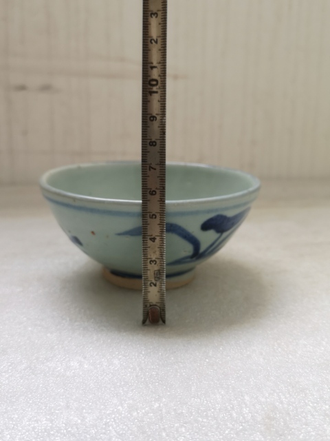 古玩陶瓷青花蘭草紋碗拍賣,當(dāng)前價格850元