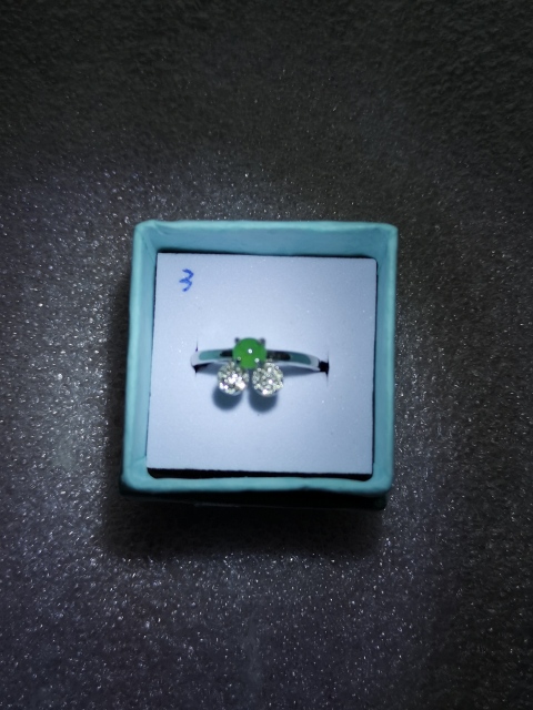 古玩玉器翡翠戒指拍賣，當前價格298元