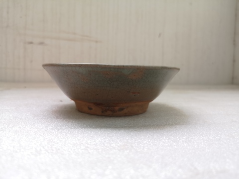 古玩陶瓷龍泉系青瓷碗拍賣,當前價格350元